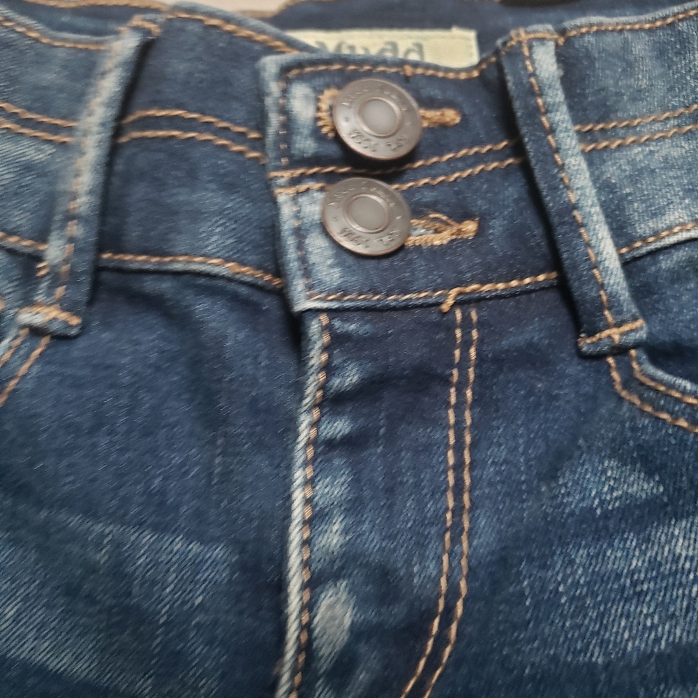 NWT Girls Mudd Size 7 Skinny Jeans - Picture 2 of 6
